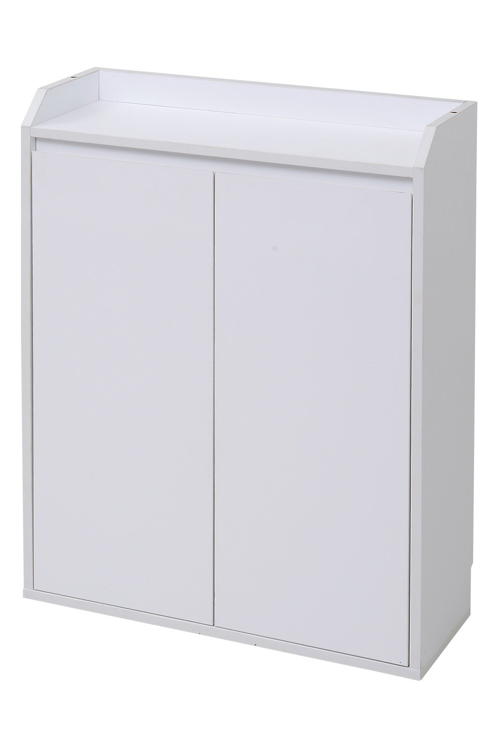 JKプラン 薄型カウンター 下収納 カウンター 有効 活用 カウンター 扉タイプ 幅 60 ホワイト YHK-0205-WH