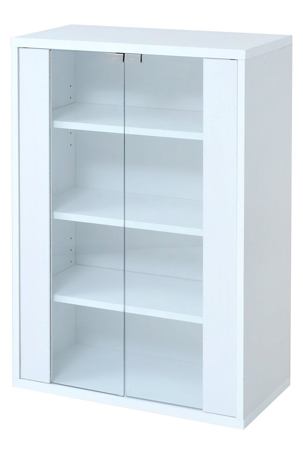 JKプラン 6BOXシリーズ ガラス扉 ホワイト FR-046-WH